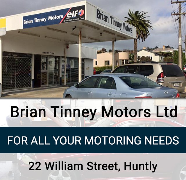 Brian Tinney Motors Ltd - Huntly College