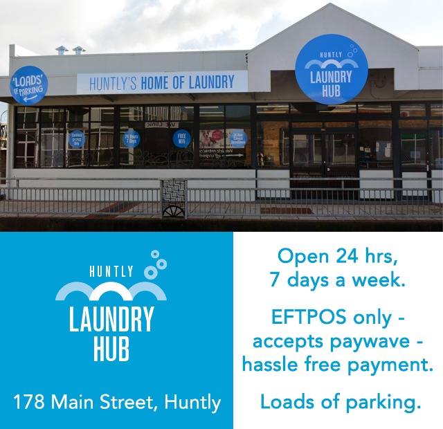 Huntly Laundry Hub - Huntly College - Nov 24