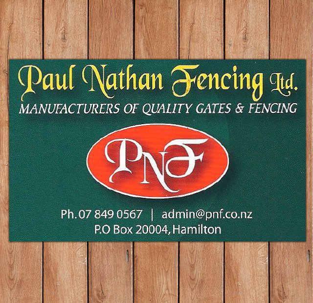 Paul Nathan Fencing - Huntly College